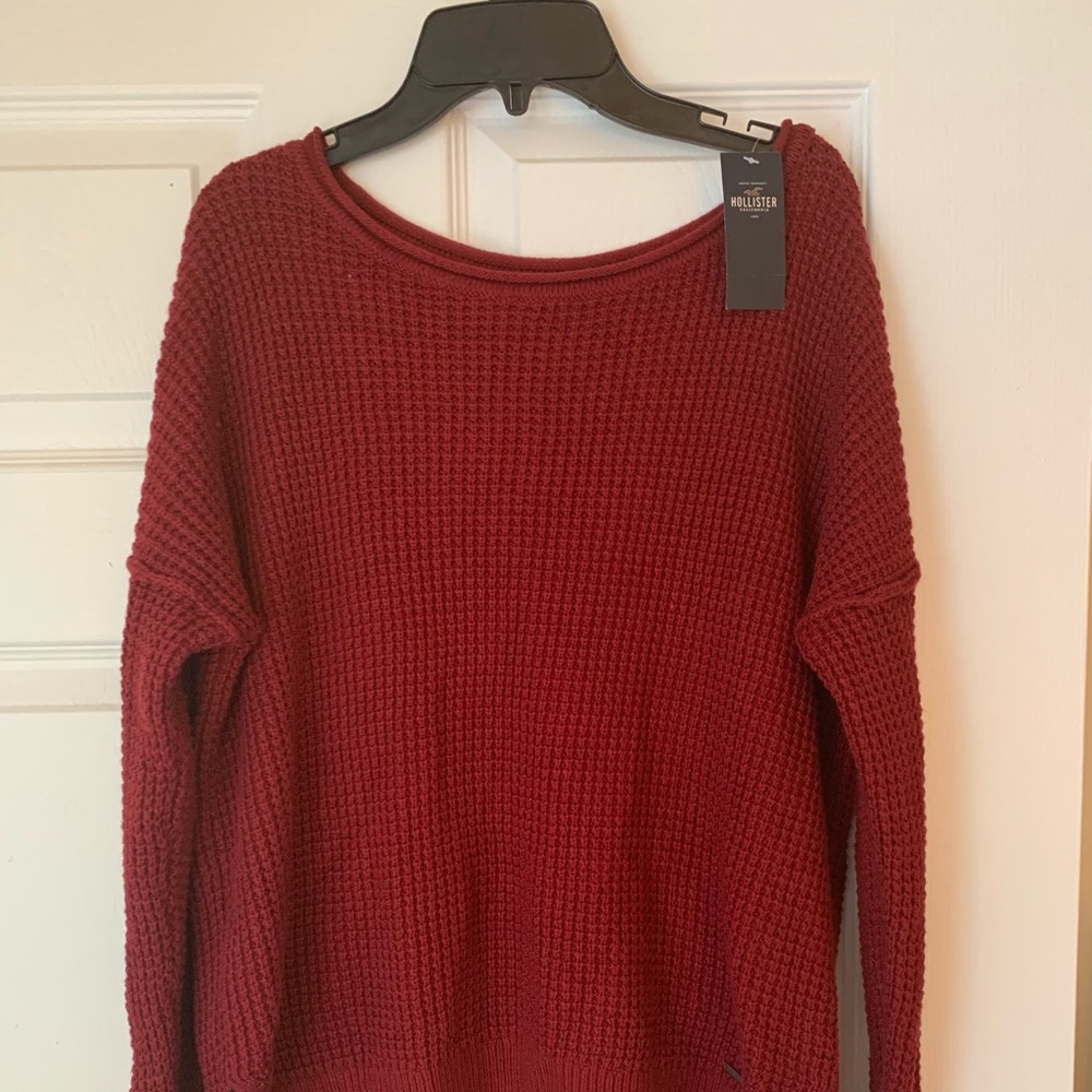 Hollister Maroon Sweater